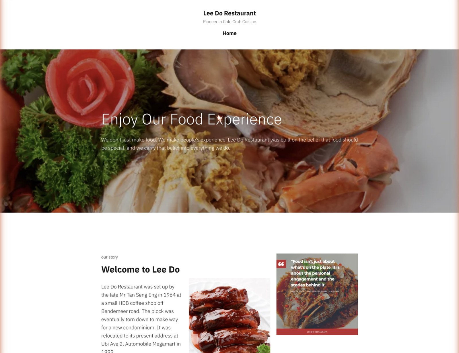 Lee Do's previous homepage